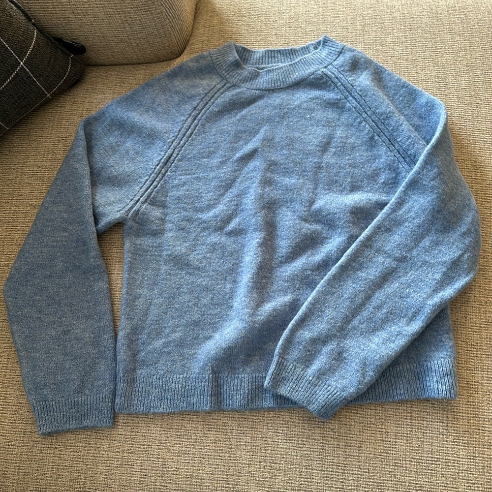 Blue sweater